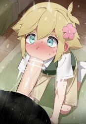 basil_(omori), omori, mizumizuni, 2boys, blonde_hair