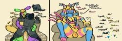 blot_(dandy's_world), looey_(dandy's_world), yatta_(dandy's_world), dandy's_world, dandys_world