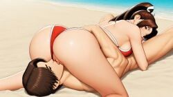 kim_kaphwan, mai_shiranui, king_of_fighters, kof, the_king_of_fighters