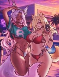 gta_vi_cover_girl, grand_theft_auto, grand_theft_auto_v, rockstar_games, arm_around_waist