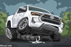 toyota, bodily_fluids, car, charred_catfish, cum