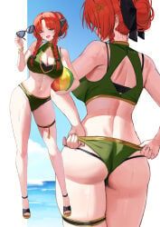 hong_meiling, touhou, sarukana, 1girl, 1girls