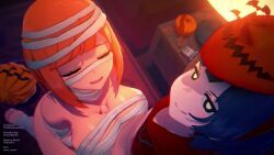 mom_(japanese_mcdonald's_commercial), original_characters, halloween, original, amanoboyva