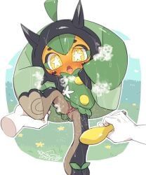 generation_9_pokemon, legendary_pokemon, ogerpon, pokemon_(species), teal_mask_ogerpon