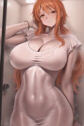 nami_(one_piece), one_piece, patreon, aiwaifuhub, 1girls