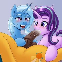 starlight_glimmer_(mlp), sunburst_(mlp), trixie_(mlp), friendship_is_magic, hasbro