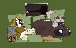 cain_(superiorfox), deidra_(homosheep), minecraft, superiorfox, 2_horns