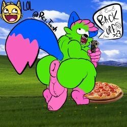 awesome_face, kevin_(nyanwolf), nyanwolf, rey_trash, anthro