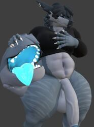 mythology, anaroth, gravel_(anaroth), anthro, balls