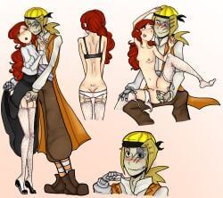 karl_(law_of_talos), rachel_(law_of_talos), castle_of_nations, law_of_talos, boobs