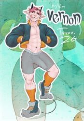 anthro, athletic, athletic_male, athletic_wear, bedroom_eyes