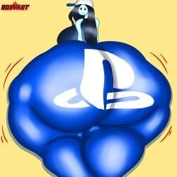 marceline, marceline_the_vampire_queen, adventure_time, playstation, rosyart