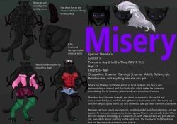 4_eyes, anthro, big_breasts, black_body, black_fur