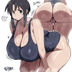 nyamo_minamo_kurosawa, azumanga_daiou, twitter, geulimykun_(skbyunea413), 1girls