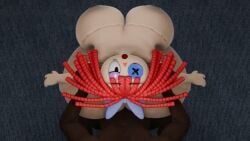 ragatha_(the_amazing_digital_circus), glitch_productions, the_amazing_digital_circus, dubushine34, 1boy