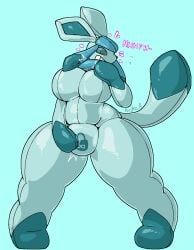 eeveelution, generation_4_pokemon, glaceon, pokemon_(species), nintendo