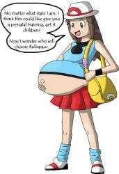 leaf_(pokemon), pokemon_protagonist, pokemon, pokemon_rgby, brown_eyes