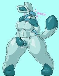 eeveelution, generation_4_pokemon, glaceon, pokemon_(species), nintendo
