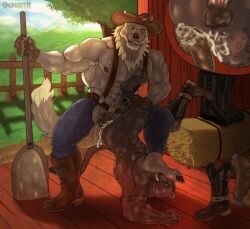 grungotharts, abs, anal, anal_penetration, animal_genitalia