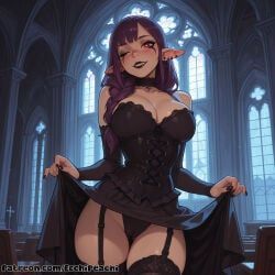 esil_radiru, solo_leveling, ecchipeachi, 1girl, 1girls