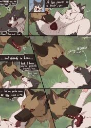 animal_genitalia, animal_vulva, bestiality, breath, canid