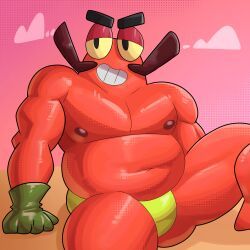 clancy_(brawl_stars), brawl_stars, chubby, crustacean, crustacean_humanoid
