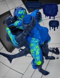 dasha_(petruz), hammerhead_(petruz), codename_nihil, abdominal_bulge, after_transformation