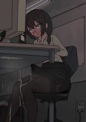office_lady_(shiwa), duke_shiwa, shiwa_kou, 1futa, at_work
