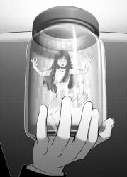 sentenced_to_nudity, kidetic, kusujinn, 1girls, absolutely_nothing_on