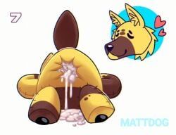 matdog, belly, bodily_fluids, canid, canine