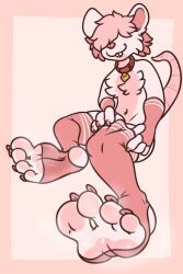 zankytime, 4_toes, anthro, arm_warmers, armwear