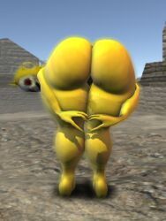 laa-laa, laa-laa_(slendytubbies), slendytubbies, slendytubbies_3, teletubbies