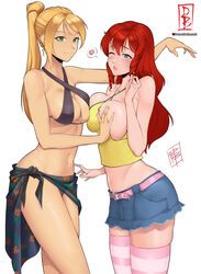 marty_gardner, terry_girard, gardnerverse, damodar, 2girls