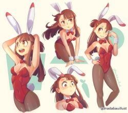 atsuko_kagari, little_witch_academia, studio_trigger, madabauillust, 1girls