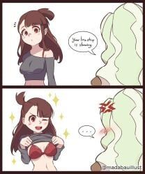 atsuko_kagari, diana_cavendish, little_witch_academia, studio_trigger, ing