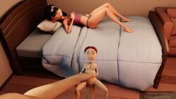 jessie_(toy_story), violet_parr, disney, pixar, the_incredibles