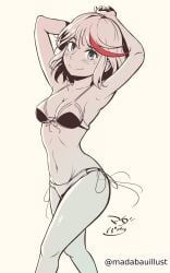 matoi_ryuuko, kill_la_kill, studio_trigger, madabauillust, 1girls