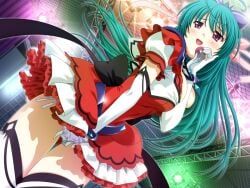 mahou_senshi_(series), mahou_senshi_lemmtear_knights, saitou_natsuki, 1girl, aqua_hair