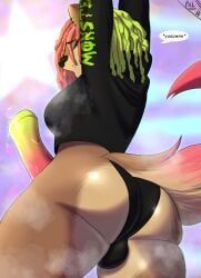 monster_energy, xikitsune, animal_genitalia, animal_penis, anthro