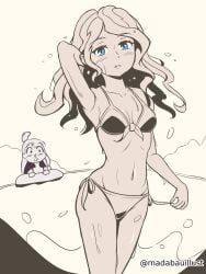 diana_cavendish, little_witch_academia, studio_trigger, madabauillust, 1girls