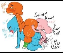 anais_watterson, darwin_watterson, gumball_watterson, the_amazing_world_of_gumball, centipedemc