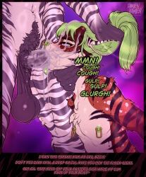 damienkamien, animal_genitalia, animal_penis, anthro, antlers