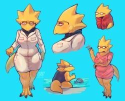 alphys, mew_mew_(undertale), deltarune, toby_fox, undertale