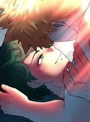 bakugou_katsuki, izuku_midoriya, katsuki_bakugou, midoriya_izuku, my_hero_academia