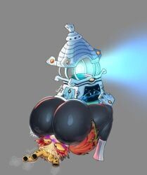 arcorina, owlesque, my_singing_monsters, 2girls, facesitting