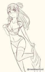 atsuko_kagari, little_witch_academia, studio_trigger, madabauillust, 1girls