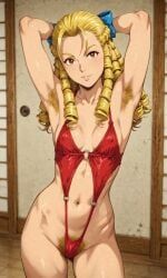 karin_kanzuki, capcom, street_fighter, artist_request, areolae