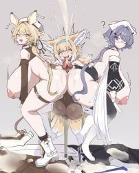 dorothy_(arknights), heavyrain_(arknights), suzuran_(arknights), arknights, ass