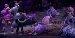 draenei, night_elf, succubus_(warcraft), warcraft, world_of_warcraft