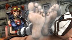 gaige_(borderlands), psycho_(borderlands), borderlands, borderlands_2, kombatkatto